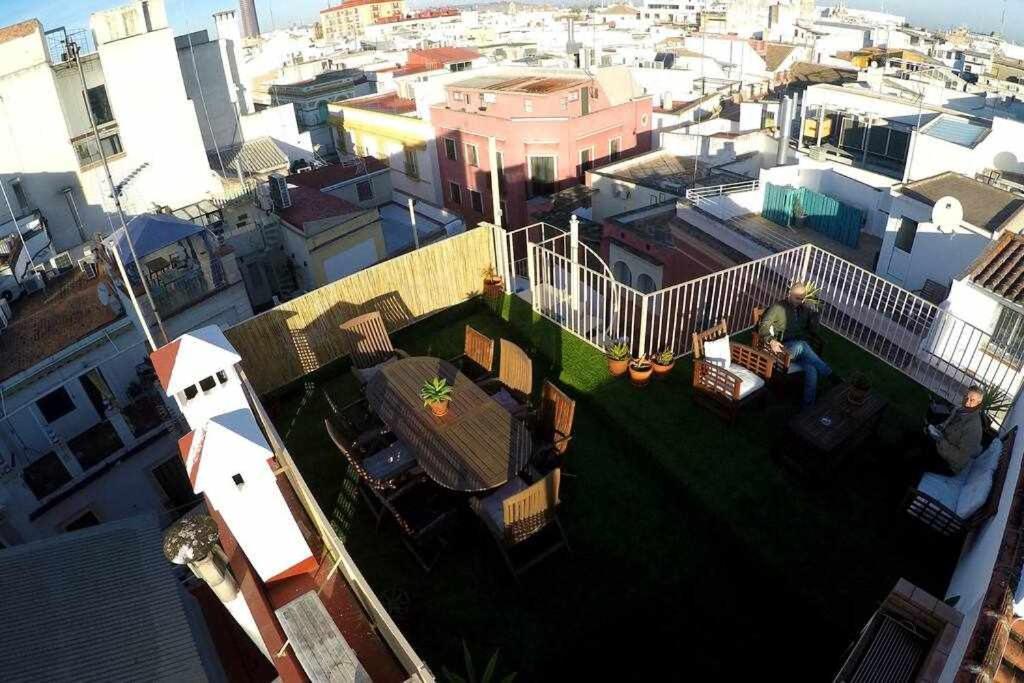 Atico Con Piscina Junto Catedral De Sevilla 외부 사진