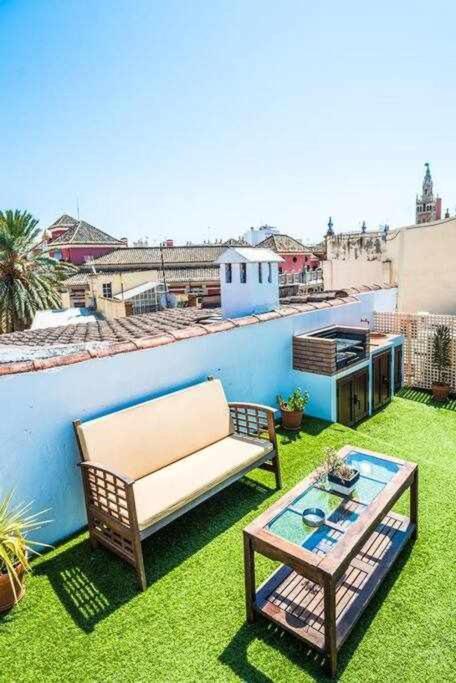 Atico Con Piscina Junto Catedral De Sevilla 외부 사진
