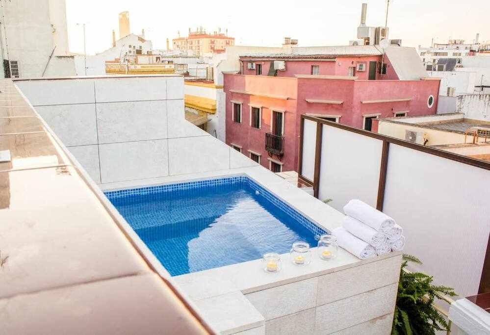 Atico Con Piscina Junto Catedral De Sevilla 외부 사진